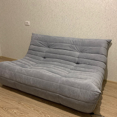 Купили очень мягкий диван для релакса. Отзыв с фото и оценкой 5/5.